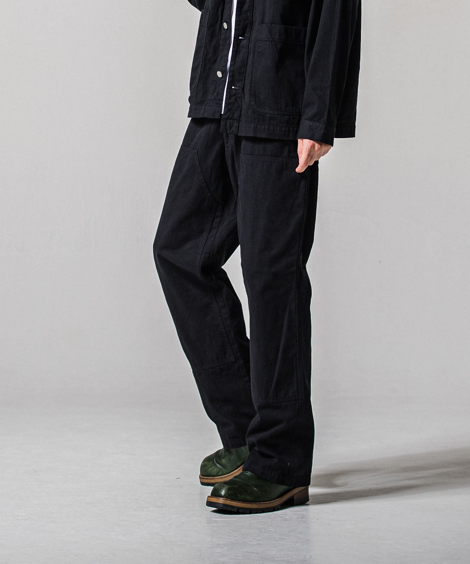 double knee PT BLACK