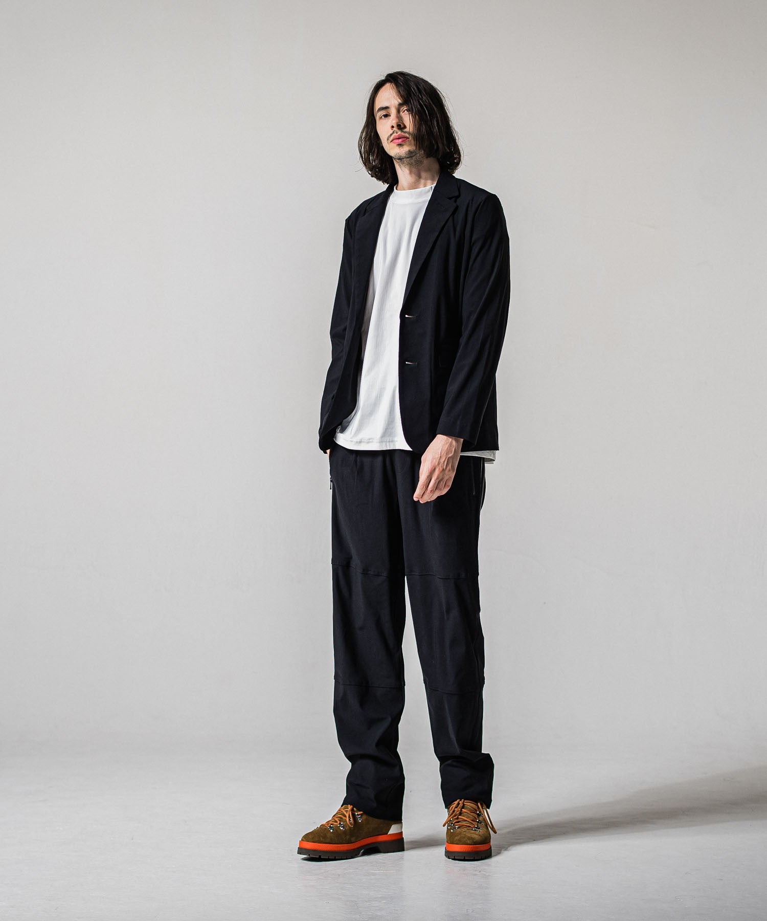 GARY loose JACKET NYLONBK