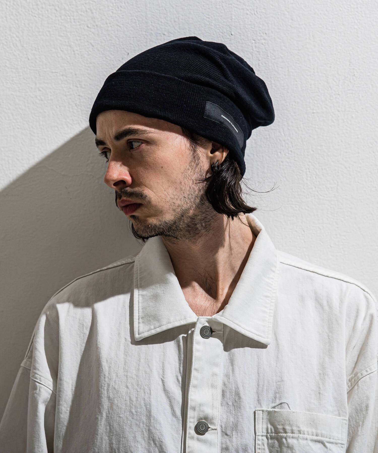 linen knit cap