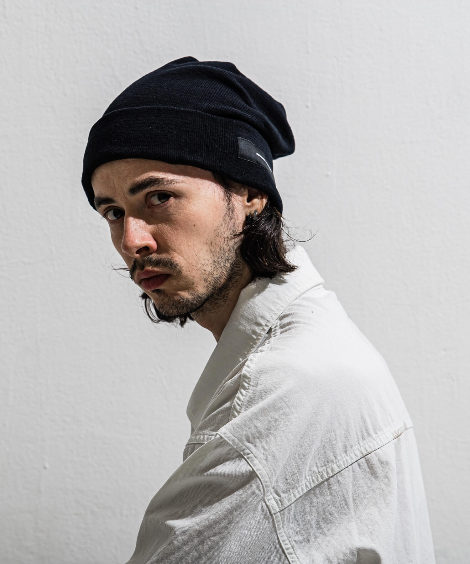 linen knit cap