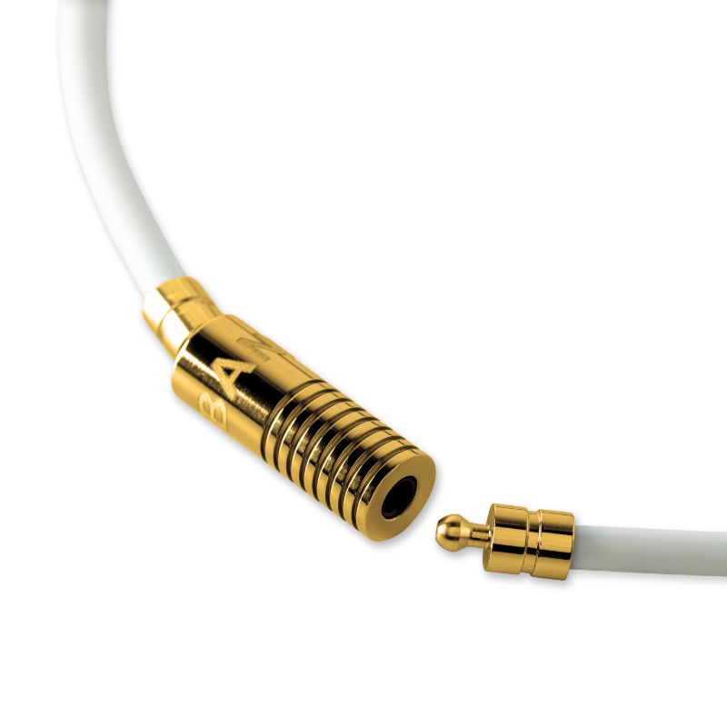 BANDEL バンデル NEUTRAL ニュートラル White×Gold 磁気ネックレス HLCNN White×Gold