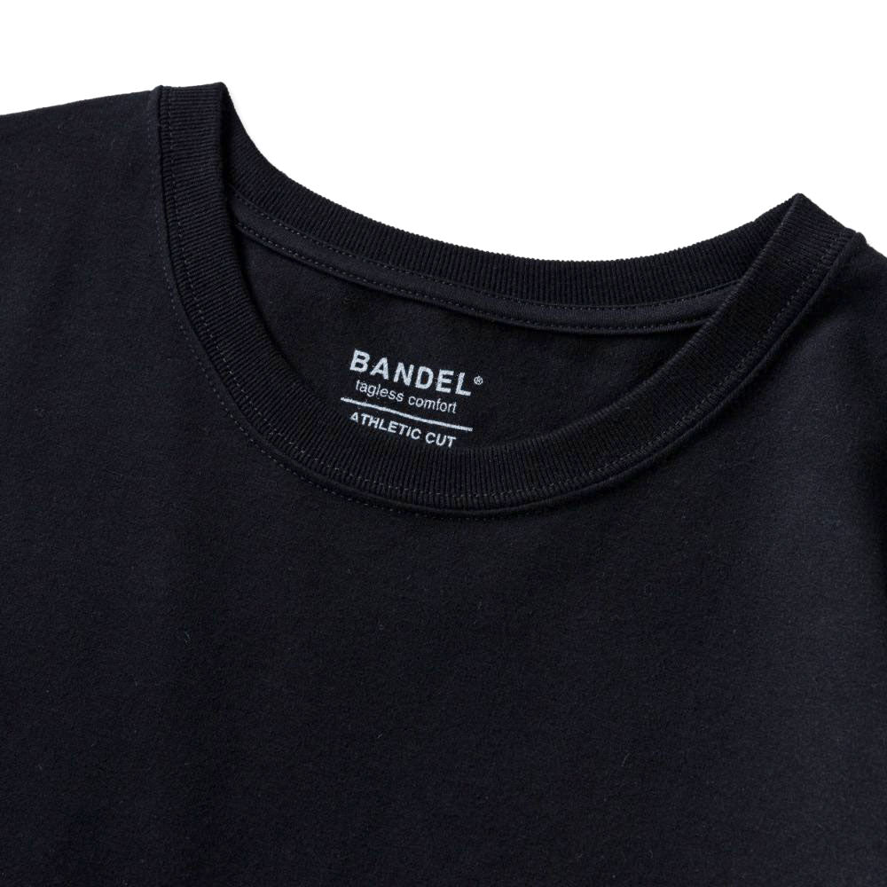 BANDEL バンデル ロンT Woven Label BAN-LT021 BLACK ブラック