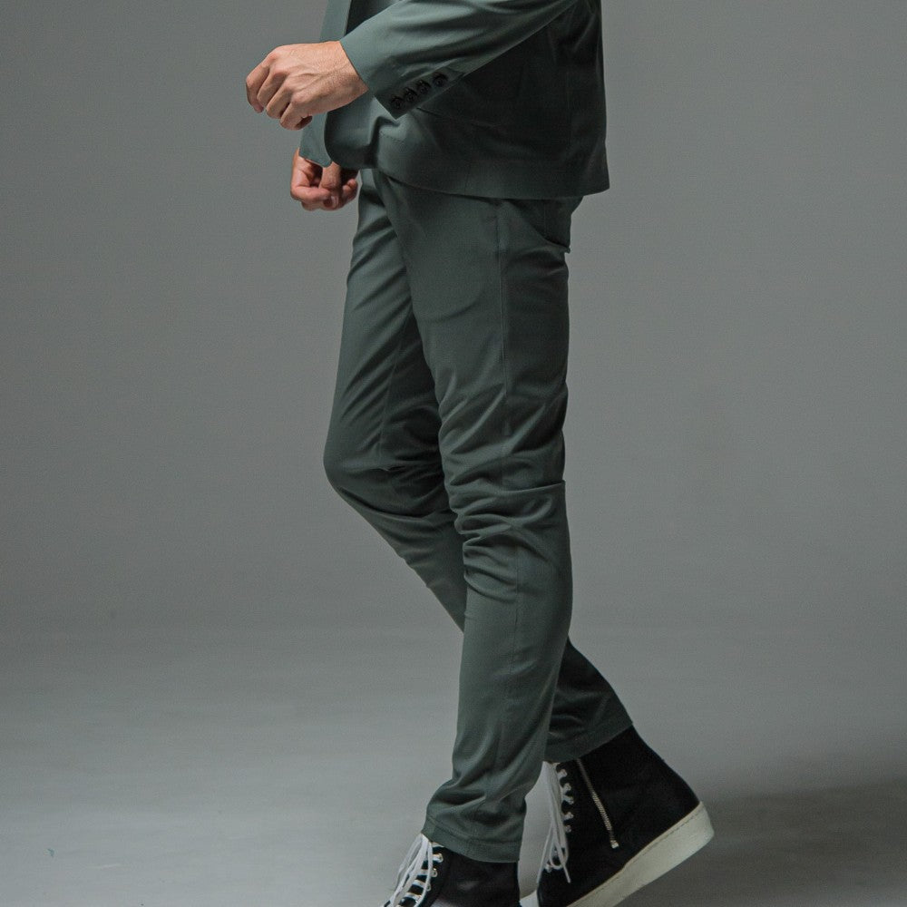 RESOUND CLOTHING リサウンド クロージング ロングパンツ CHRIS EASY TUCK PANTS RC29-ST-016T KHAKI