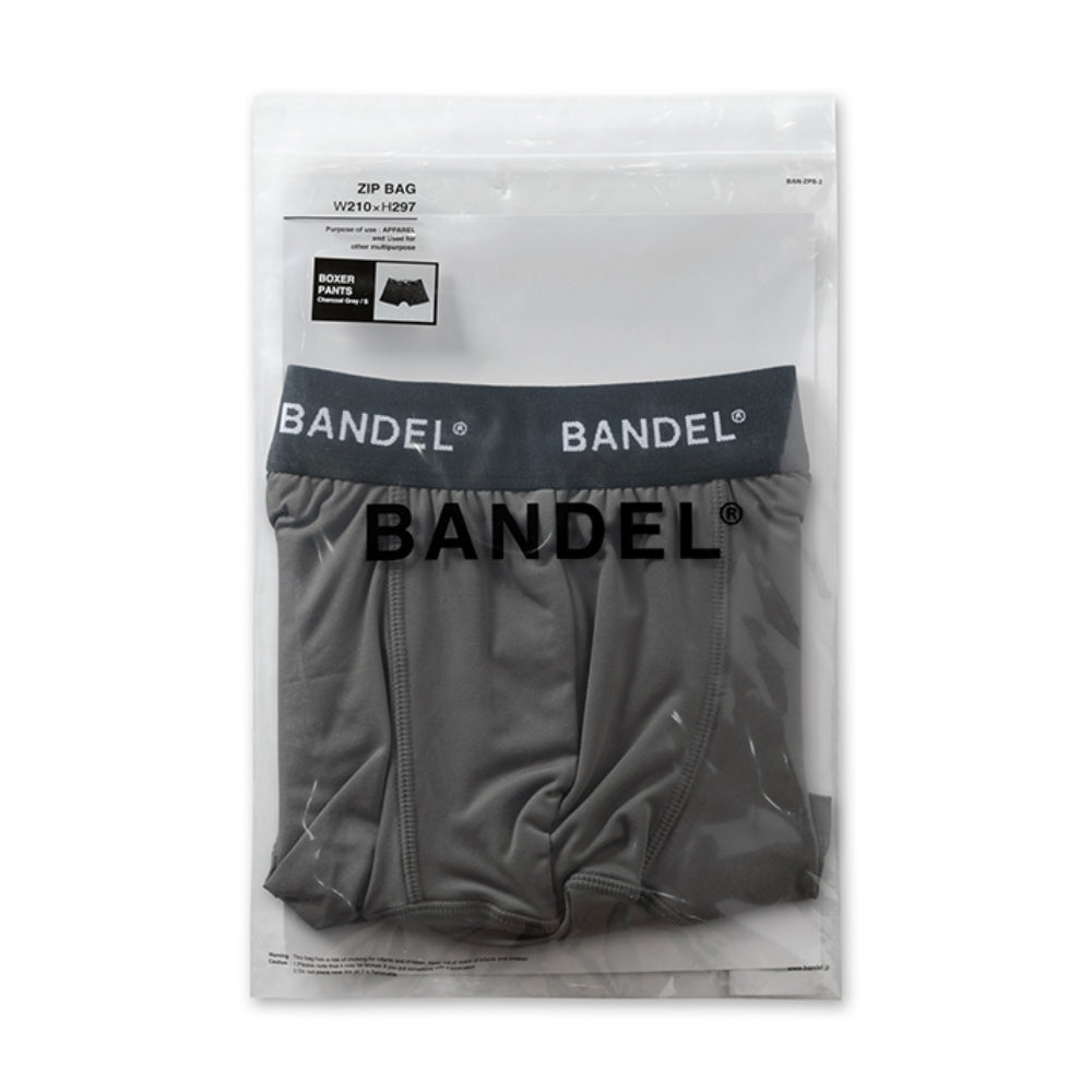 BANDEL バンデル ボクサーパンツ Quick-Drying Boxer Pants BAN-BP023 CHARCOAL GREY グレー