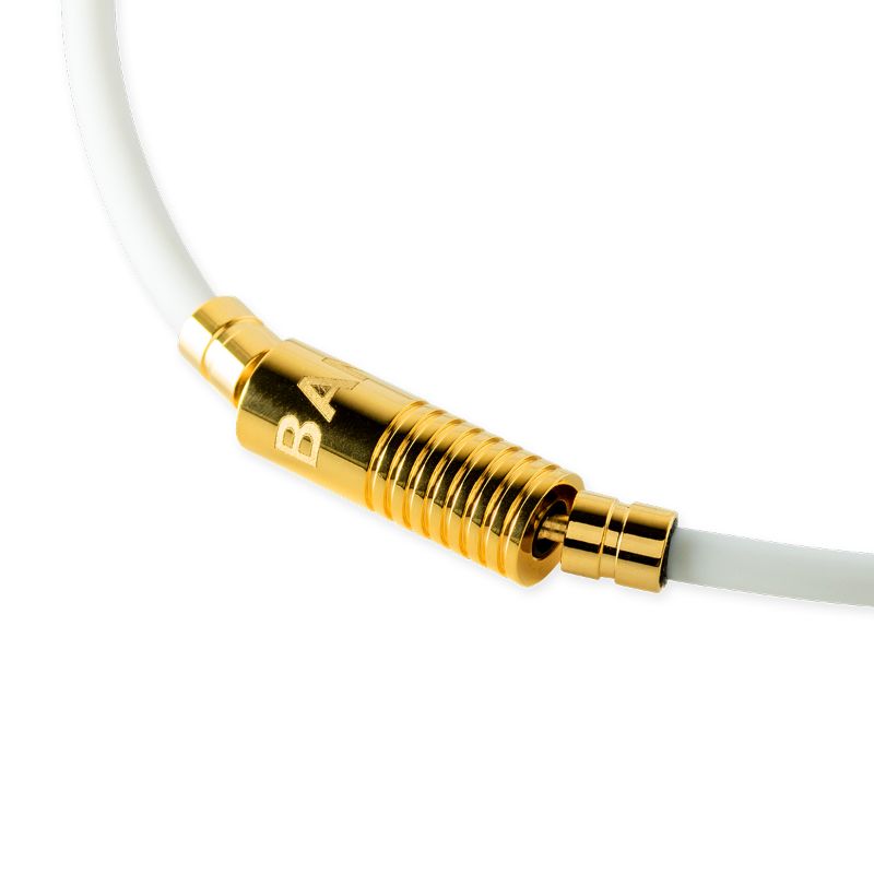 BANDEL バンデル NEUTRAL ニュートラル White×Gold 磁気ネックレス HLCNN White×Gold