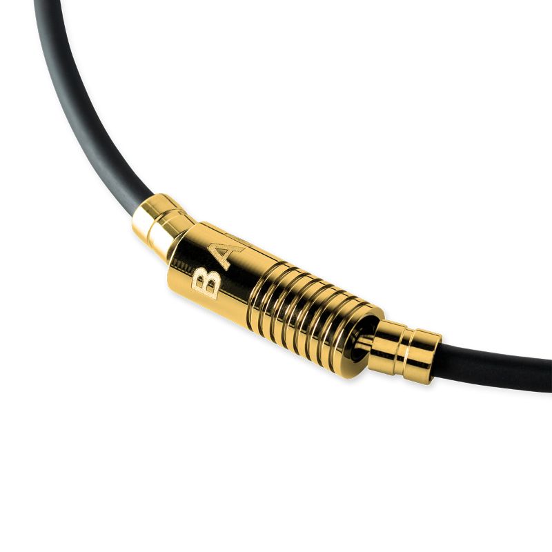 BANDEL バンデル NEUTRAL ニュートラル Black×Gold 磁気ネックレス HLCNN Black×Gold