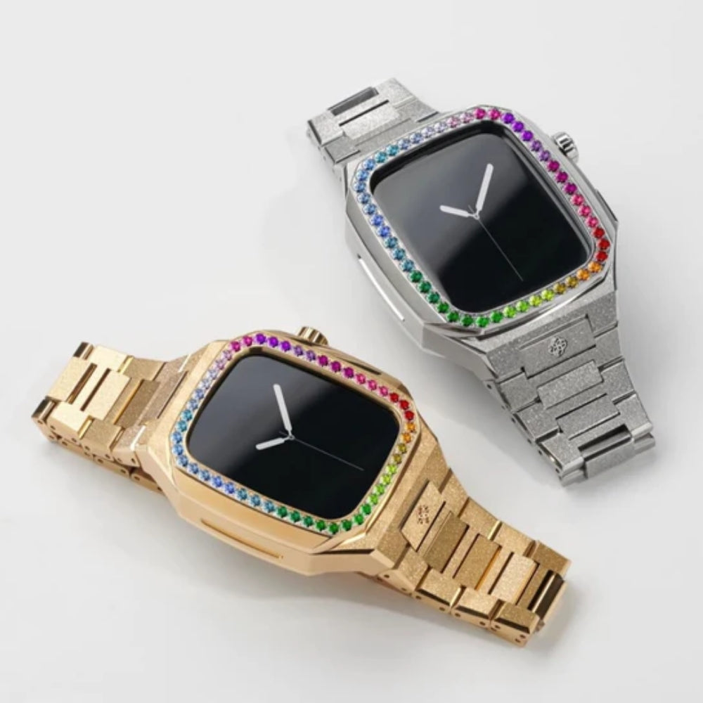 GOLDEN CONCEPT ゴールデンコンセプト Apple Watch 7/8 Case-EVF41 RAINBOW GOLD ゴールド