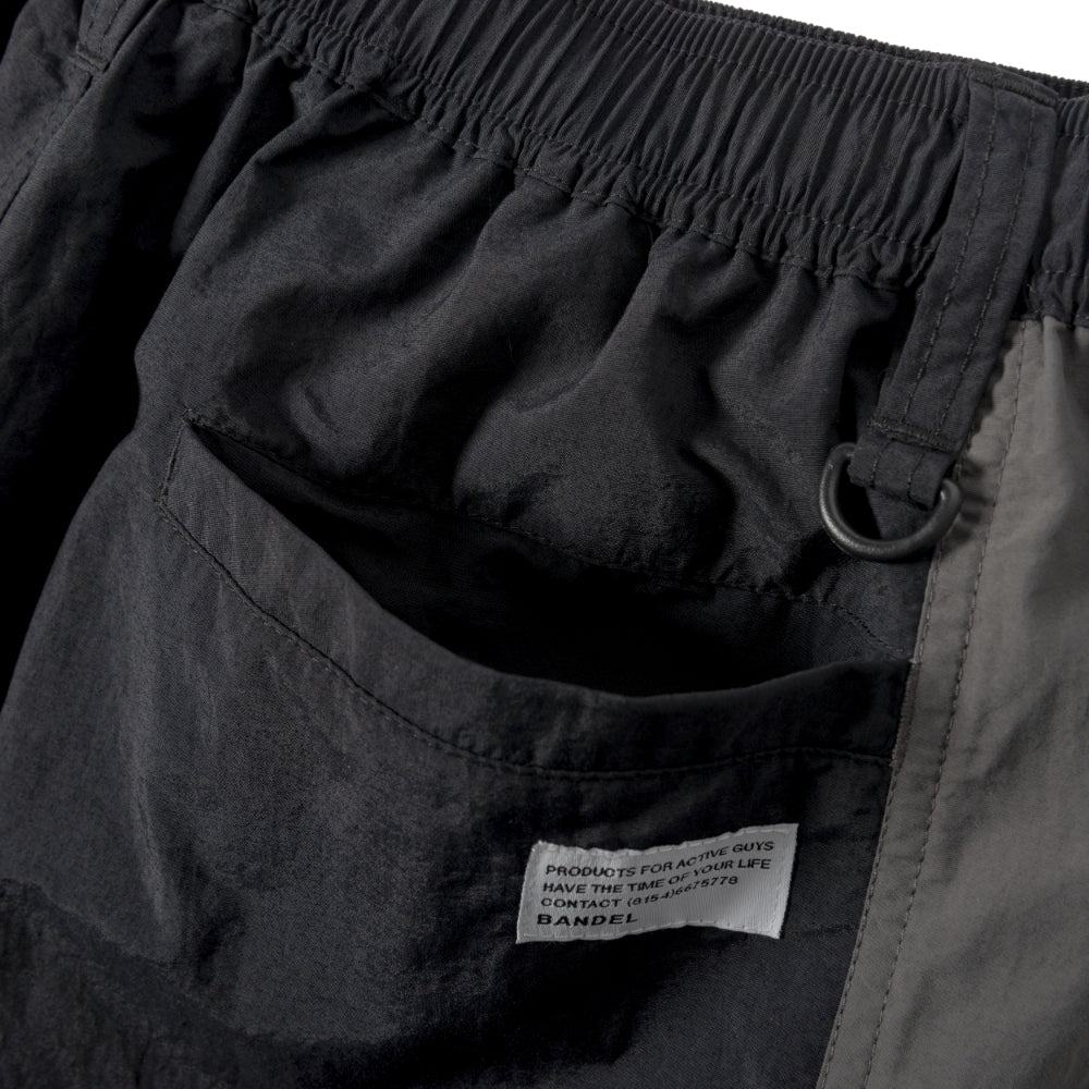 BANDEL バンデル ショートパンツ セットアップ NYLON BAGGY SHORTS BNS-3SAHP BLACK ブラック
