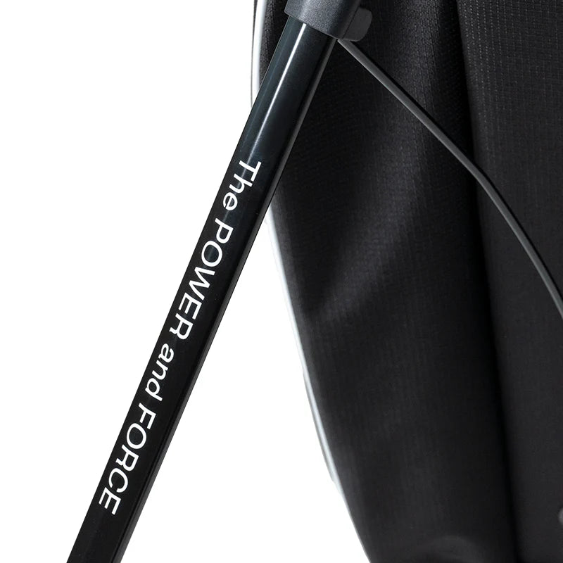 BANDEL × elitegrips D-Type 9.5inch キャディバッグ BGE-6SCB スタンド仕様 軽量 / BLACK