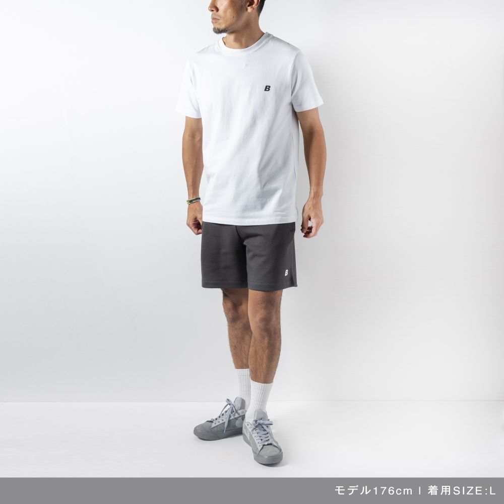 BANDEL バンデル ショートパンツ B SWEAT SHORTS BAN-SP007 CHARCOAL GREY チャコール グレー