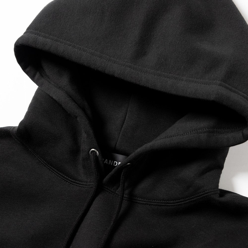 BANDEL バンデル フーディー POWER&FORCE ARCH LOGO HOODIE HD033A BLACK ブラック