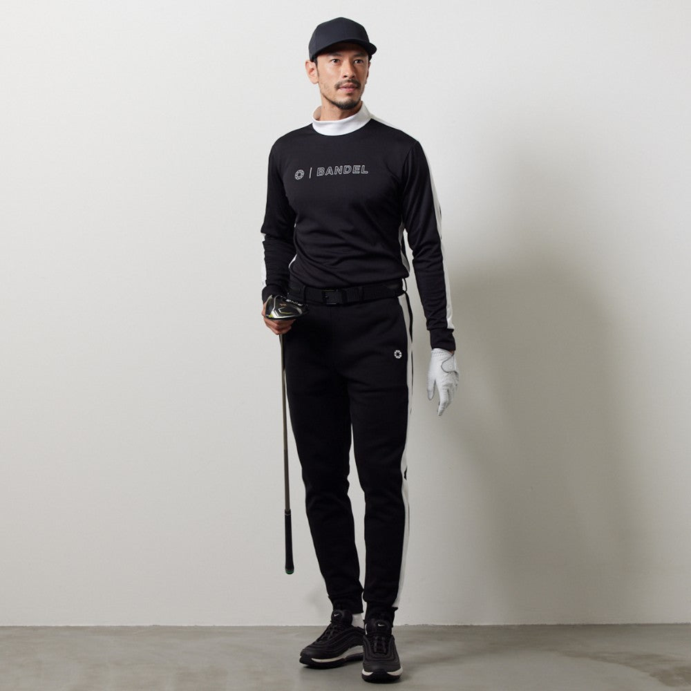 BANDEL GOLF バンデルゴルフ ロングパンツ SIDE LINE LONG PANTS BGI-3ABFPT BLACK ブラック