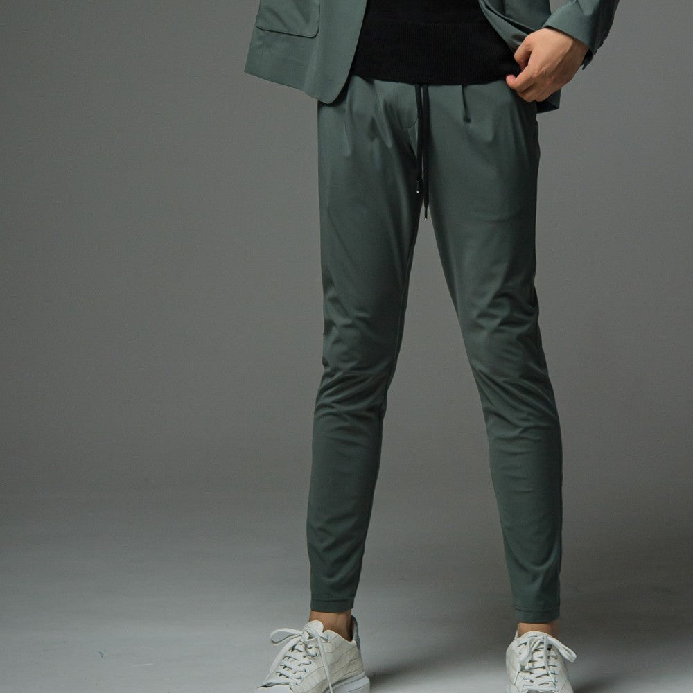 RESOUND CLOTHING リサウンド クロージング ロングパンツ CHRIS EASY TUCK PANTS RC29-ST-016T KHAKI