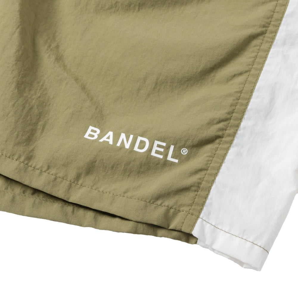 BANDEL バンデル ショートパンツ セットアップ NYLON BAGGY SHORTS BNS-3SAHP KAHKI カーキ