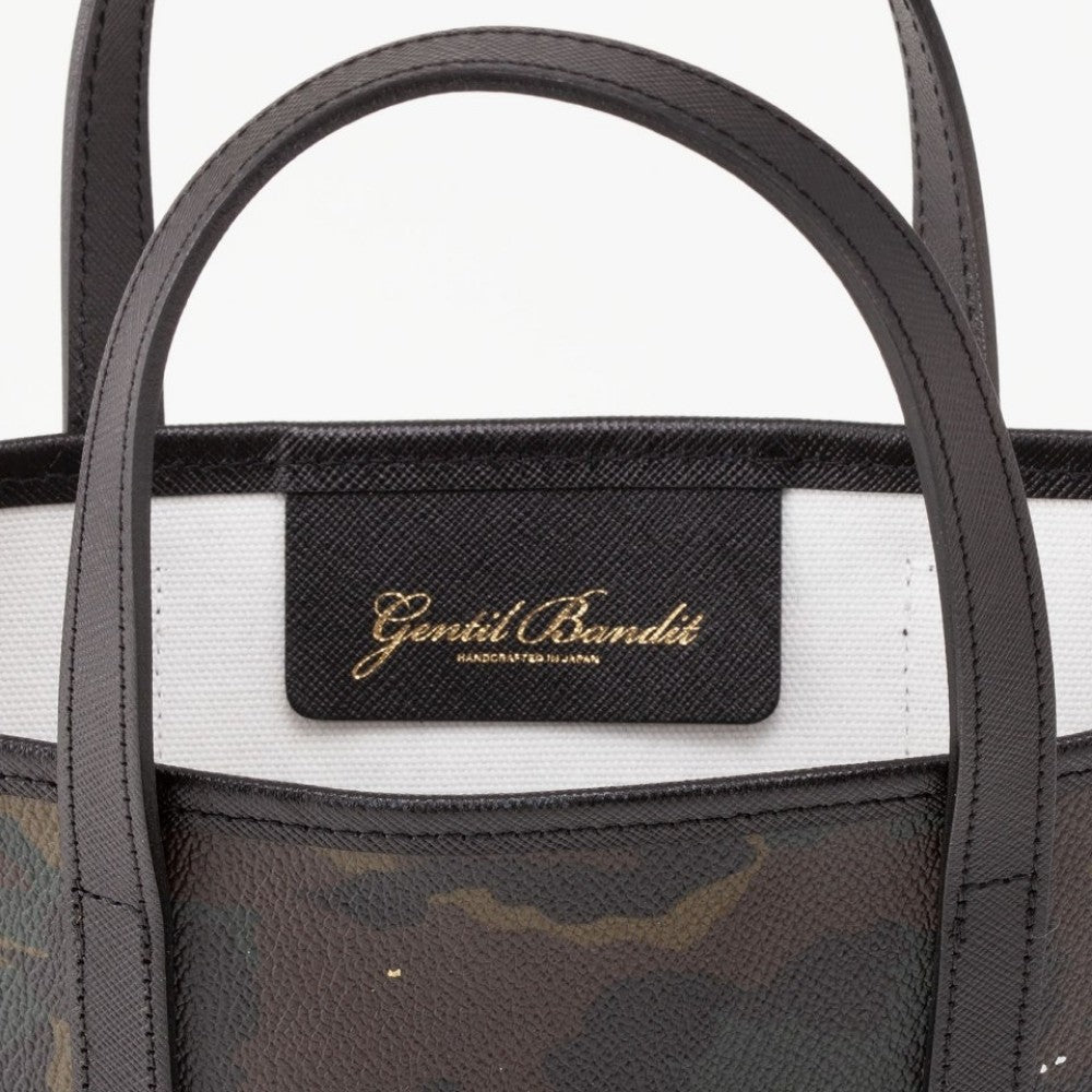 GENTIL BANDIT ジャンティバンティ 2WAYトートバッグ PM カーキカモ GB1985-PM-KCM KHAKIxCAMO