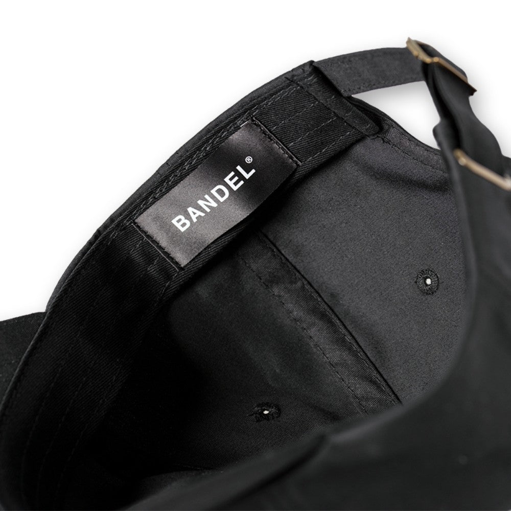 BANDEL バンデル キャップ B RECYCLE POLYESTER LOW CAP BLACK ブラック