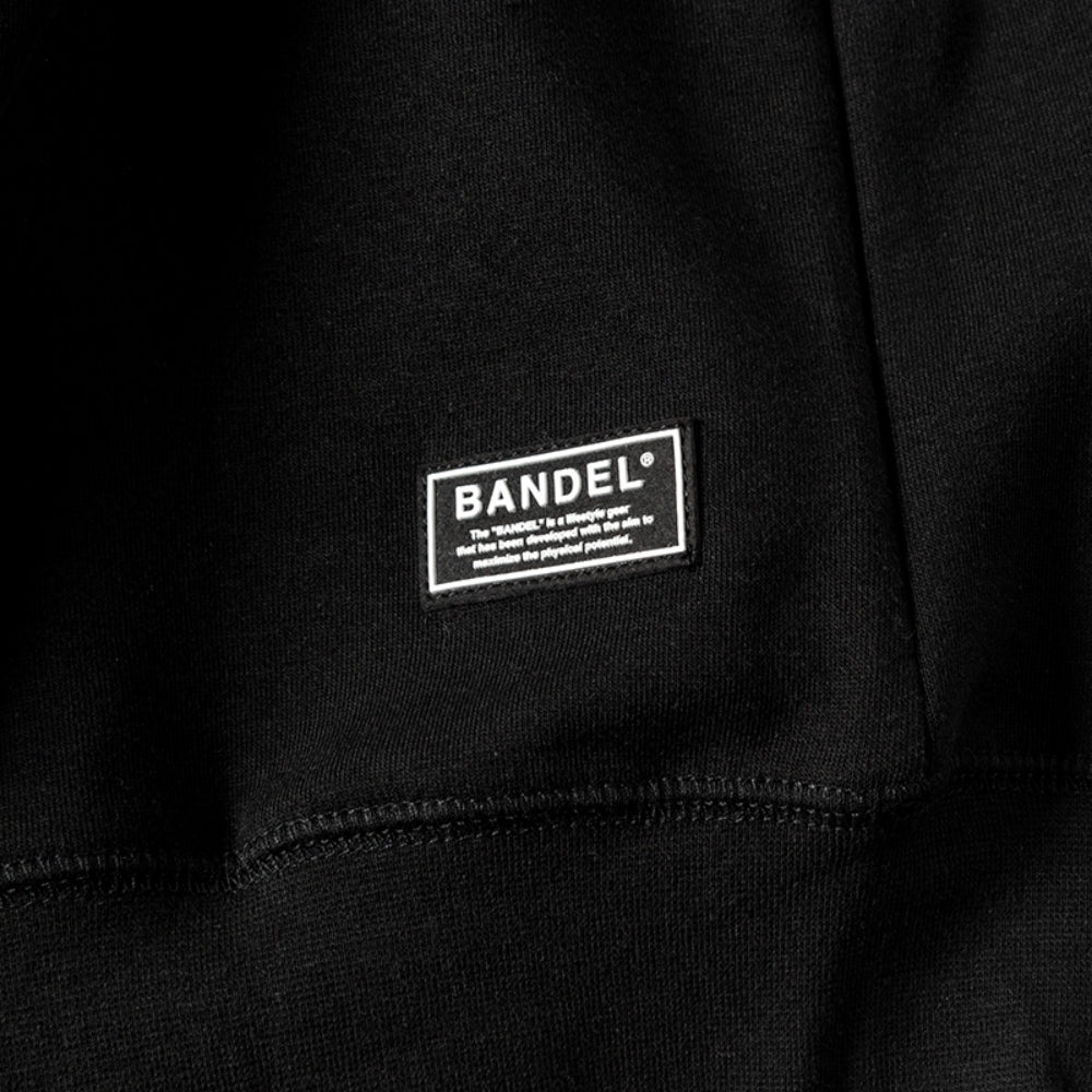 BANDEL バンデル ジップフーディー セットアップ VARIOUS LOGO ZIP HOODIE ZH006 BLACK ブラック