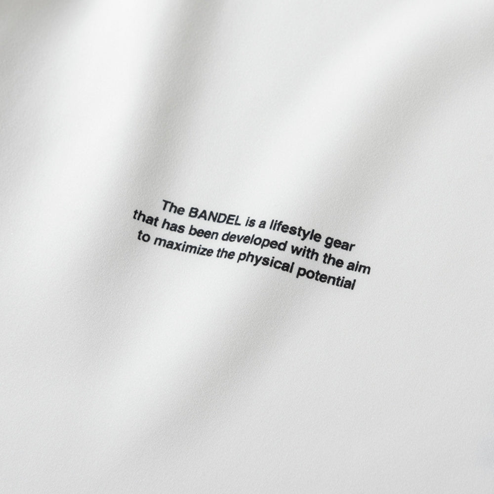BANDEL バンデル モックネック CONCEPT NOTES L/S MOCK NEC WHITE ホワイト