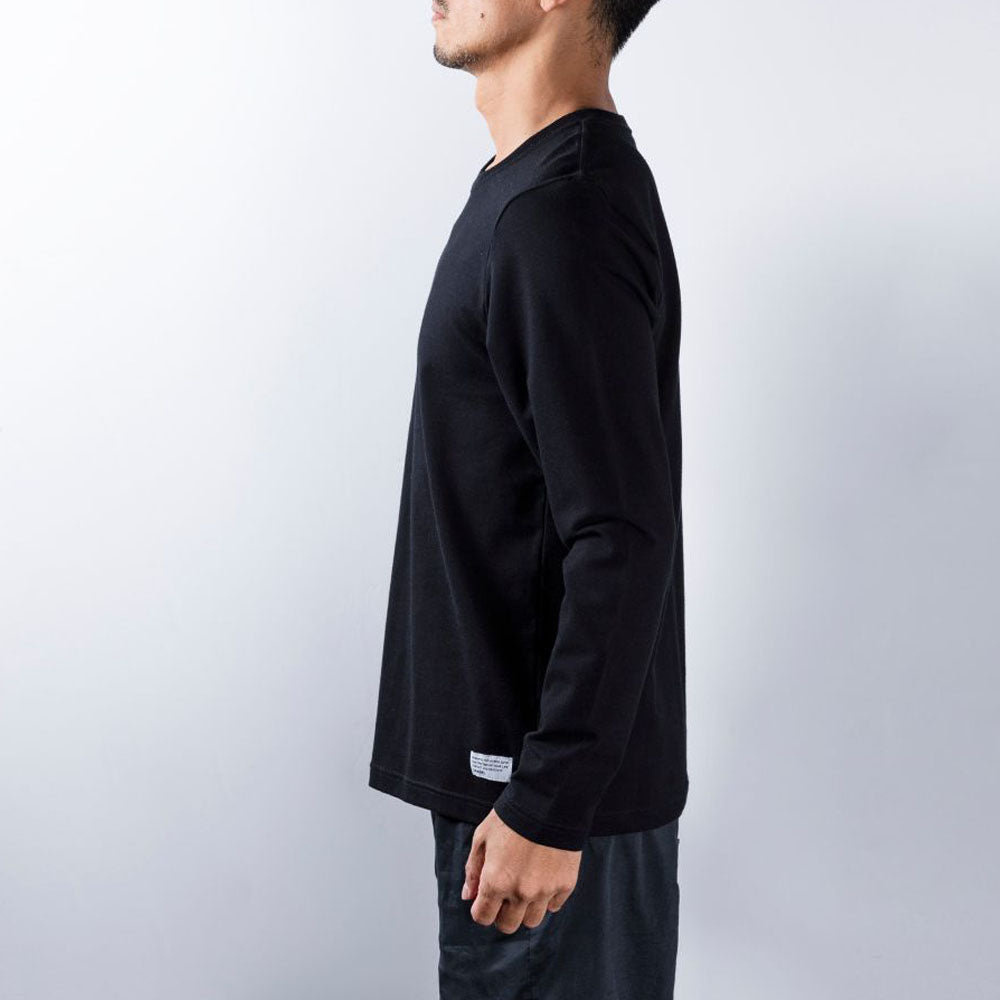 BANDEL バンデル ロンT Woven Label BAN-LT021 BLACK ブラック
