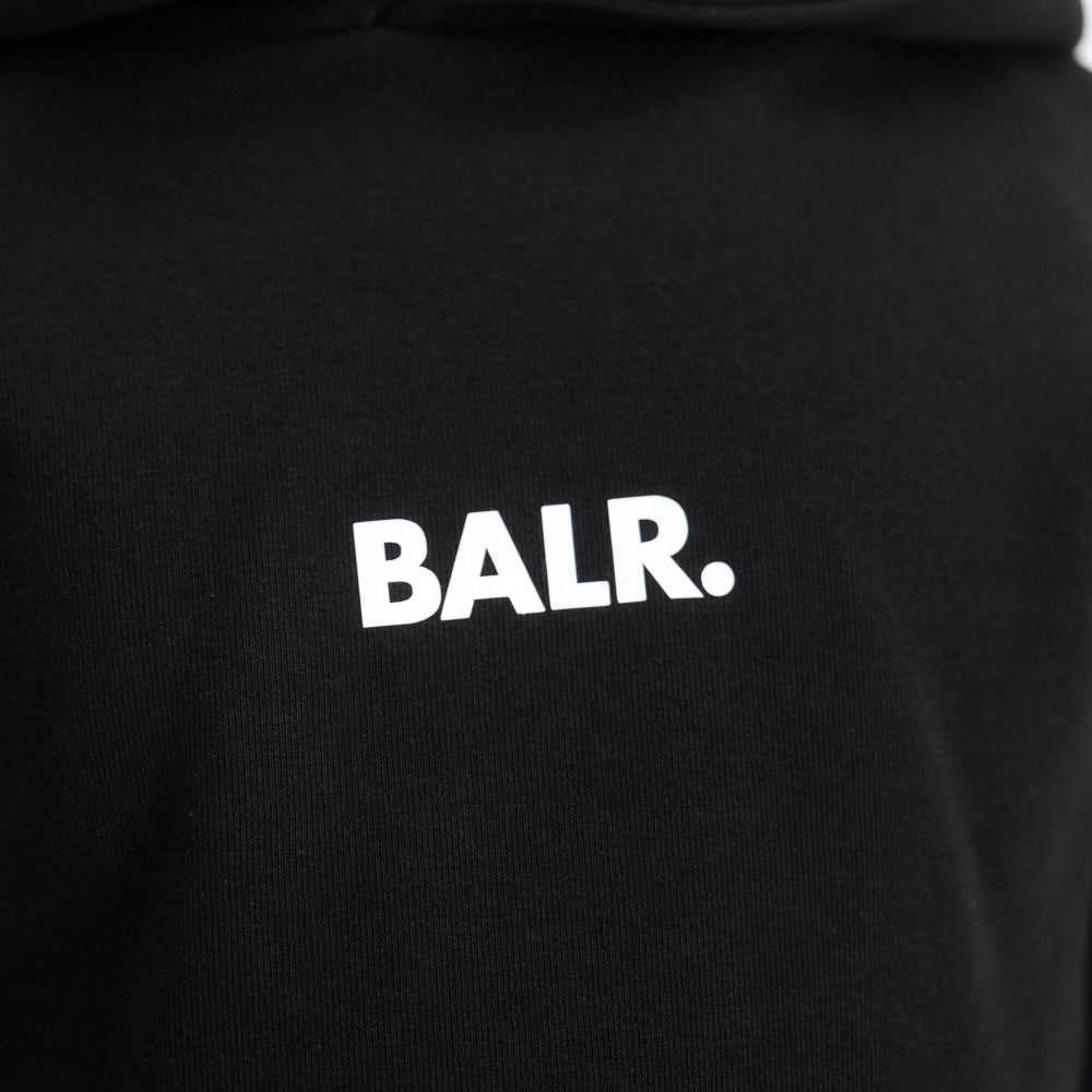 Q-SERIES STRAIGHT CLASSIC HOODIE KIDS B7261.1005 フーディー / BLACK