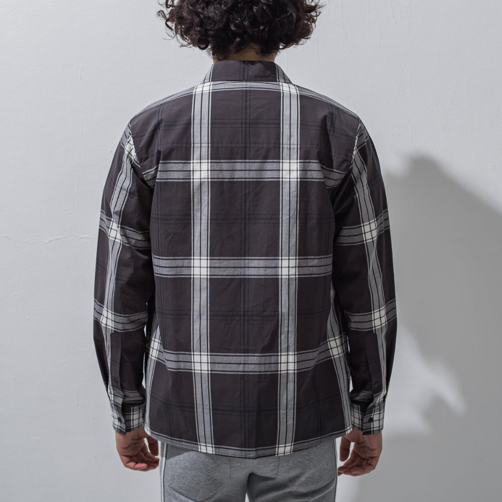 RESOUND CLOTHING リサウンド クロージング シャツジャケット CheckShirt JACKET RC27-SH-002 BLACK 【TRANSIT別注モデル】