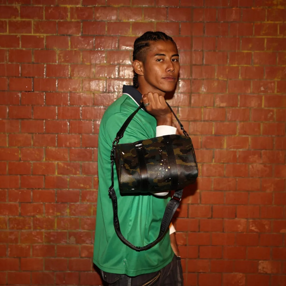 GENTIL BANDIT ジャンティバンティ ミニボストンバッグ GB2003BCM BLACKxCAMO