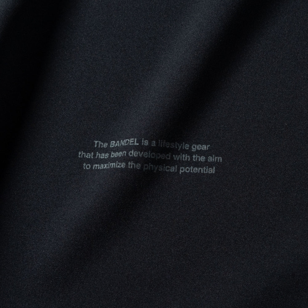 BANDEL バンデル モックネック CONCEPT NOTES L/S MOCK NEC BLACK ブラック