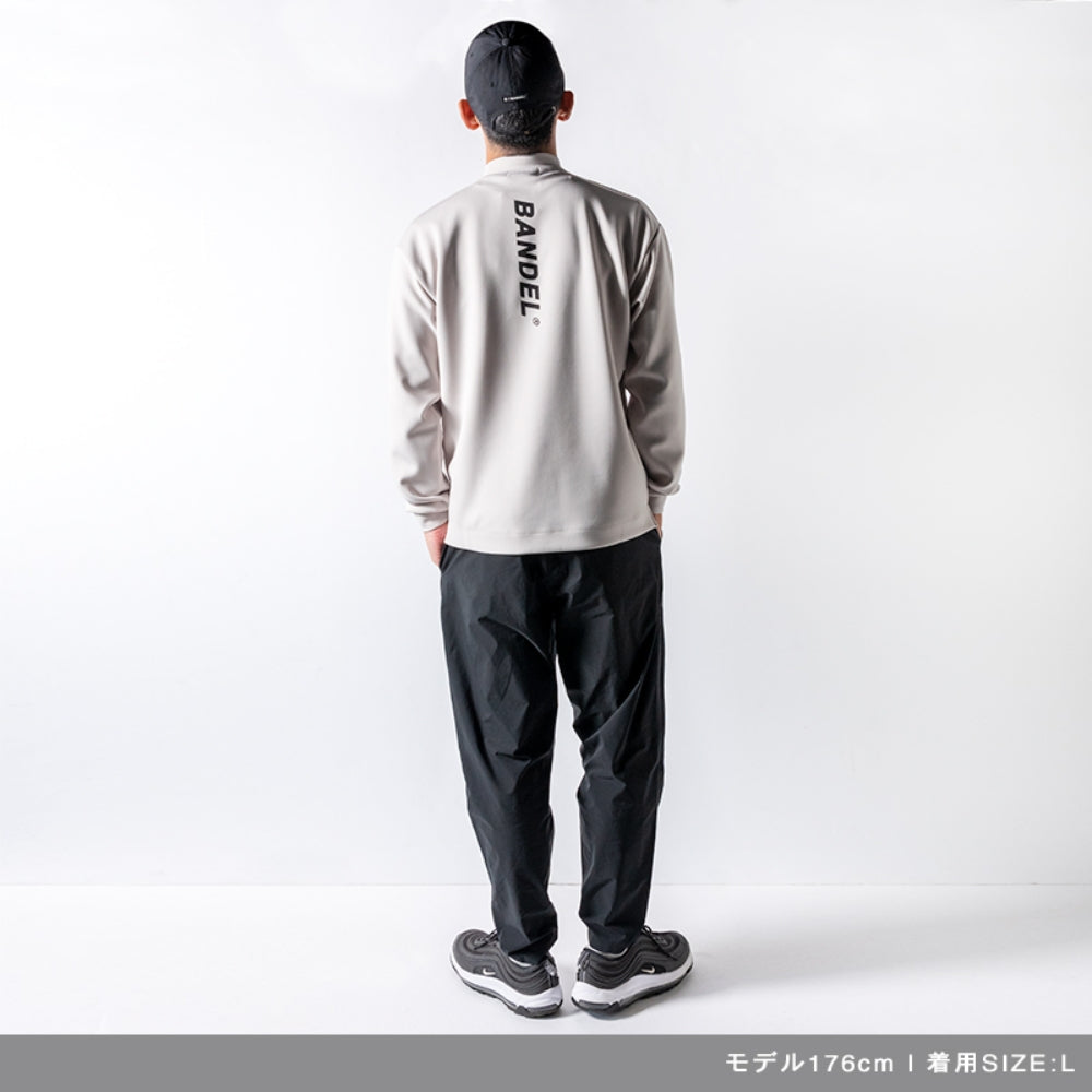 BANDEL バンデル モックネック CONCEPT NOTES L/S MOCK NECK BEIGE ベージュ