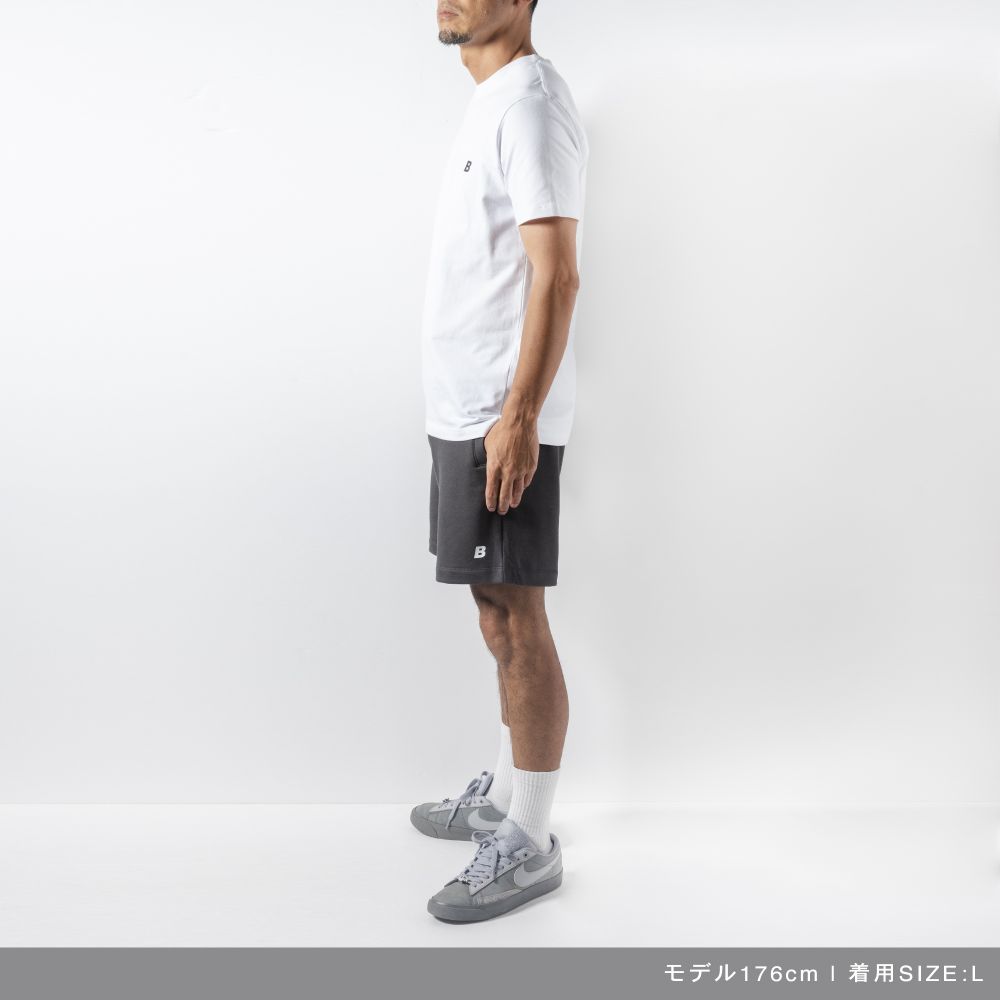 BANDEL バンデル ショートパンツ B SWEAT SHORTS BAN-SP007 CHARCOAL GREY チャコール グレー