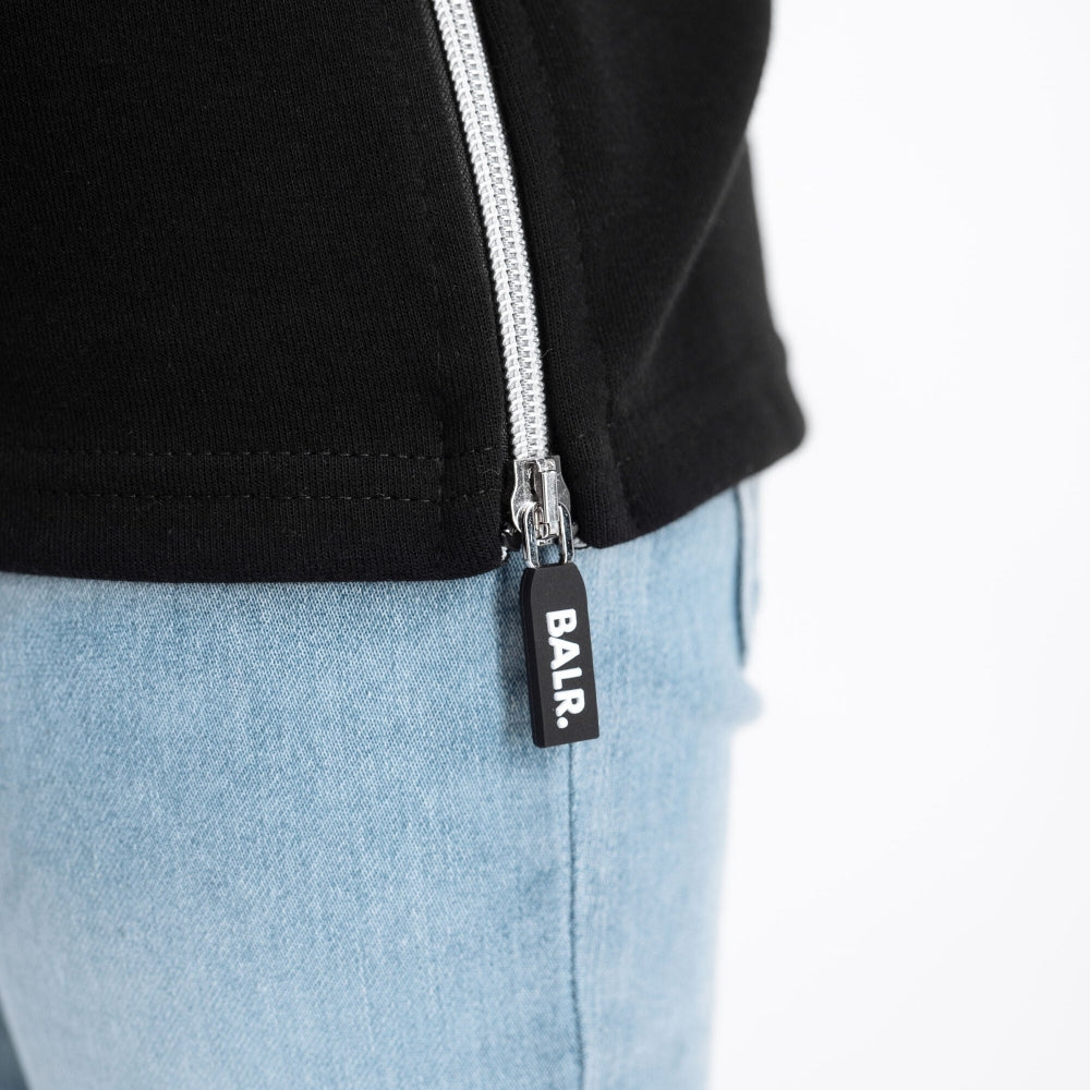 Q-SERIES STRAIGHT CLASSIC HOODIE KIDS B7261.1005 フーディー / BLACK