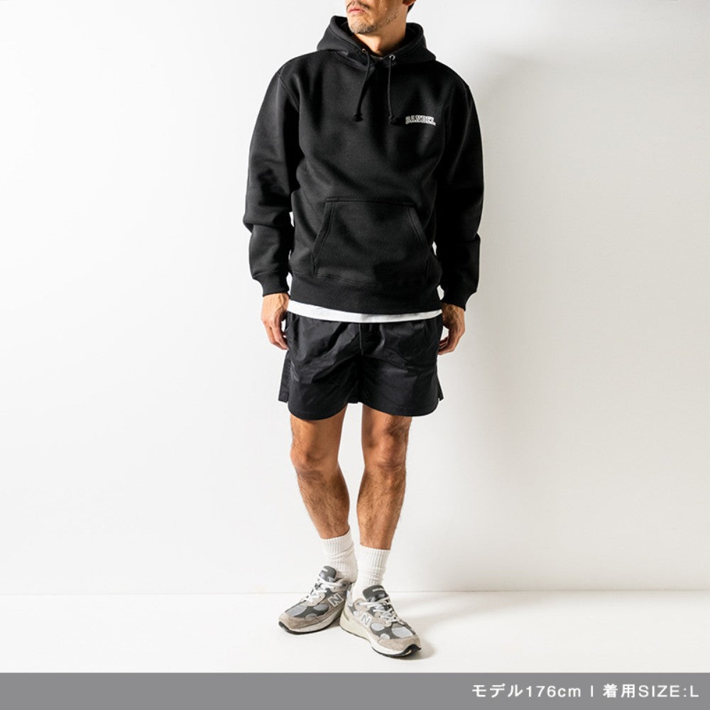 BANDEL バンデル フーディー POWER&FORCE ARCH LOGO HOODIE HD033A BLACK ブラック