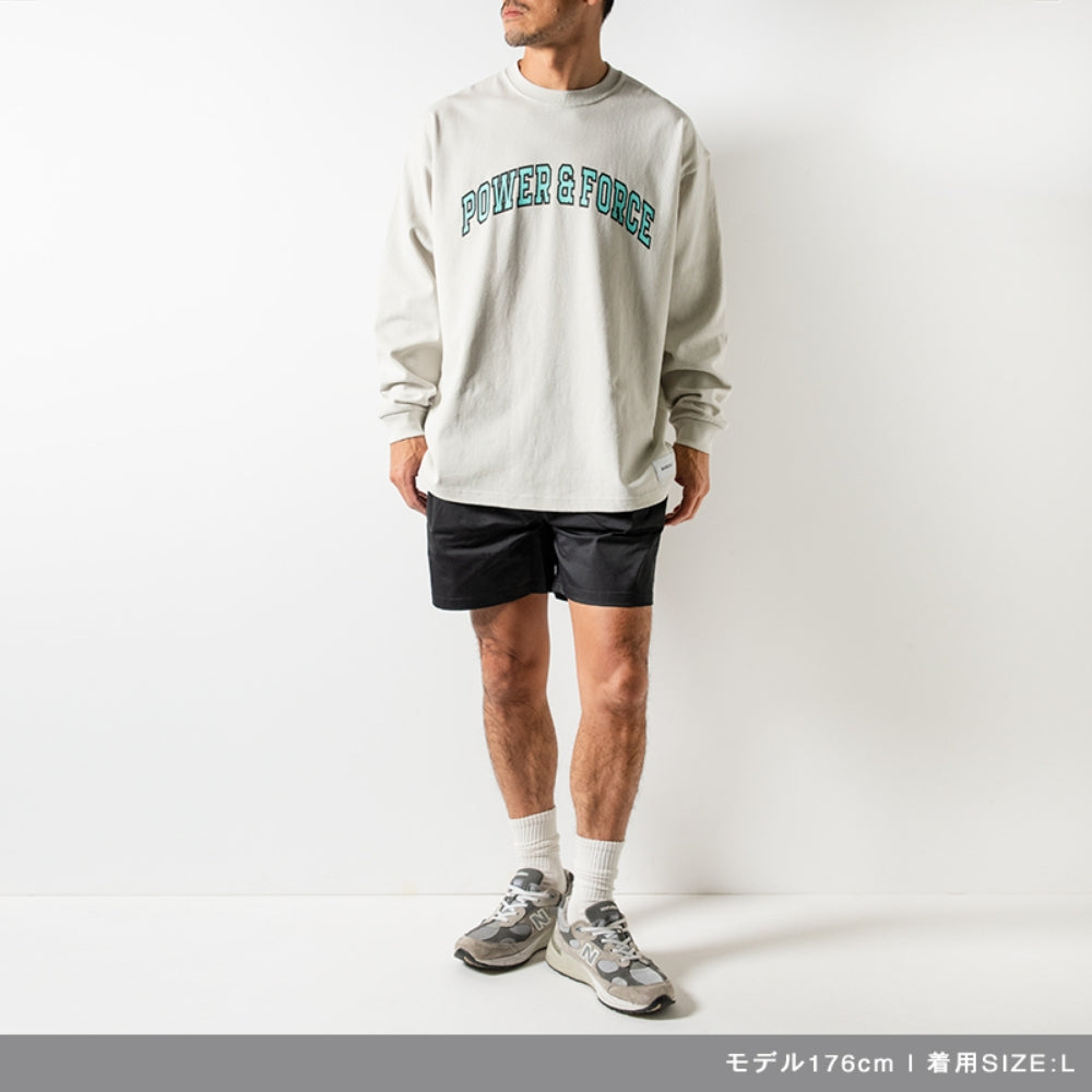 BANDEL バンデル ロンT POWER&FORCE ARCH LOGO L/S TEE LT034 GREY グレー
