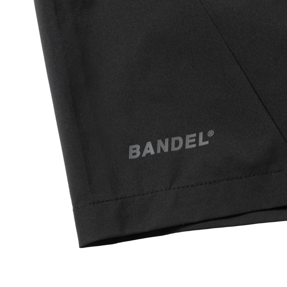 BANDEL バンデル ショートパンツ セットアップ WATER REPELLENT STRETCH SHORTS BLACK ブラック