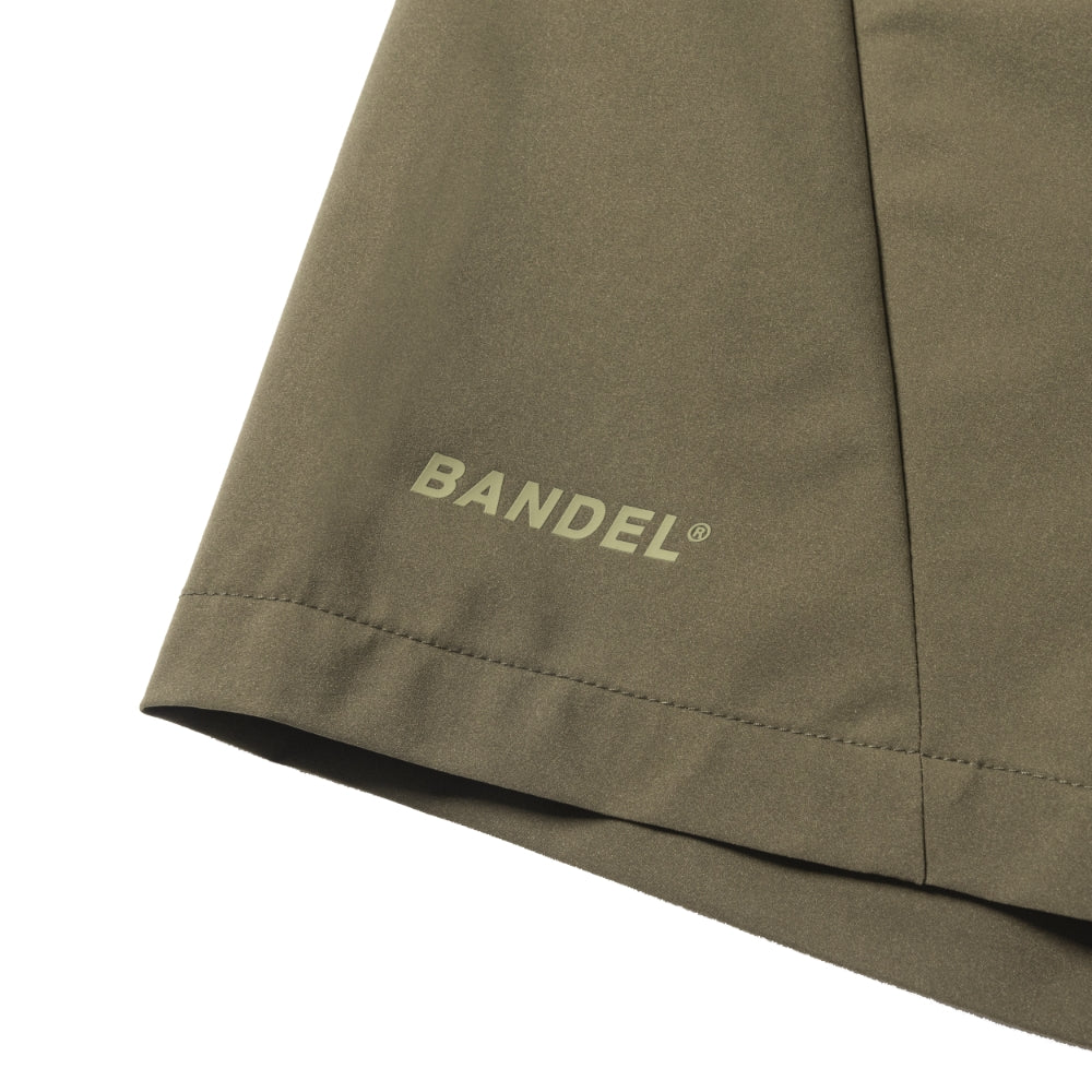 BANDEL バンデル ショートパンツ セットアップ WATER REPELLENT STRETCH SHORTS BNS-3SPSP KAHKI カーキ