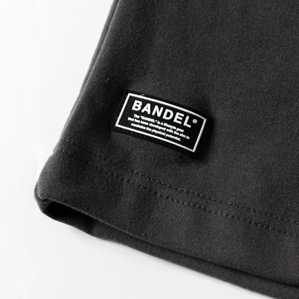 BANDEL バンデル ショートパンツ セットアップ VARIOUS LOGO SHORT PANTS SP008 CHARCOAL GREY チャコールグレー