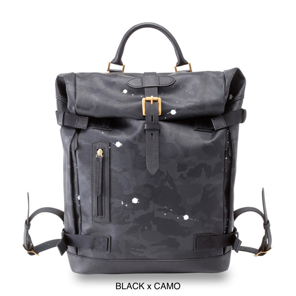 GENTIL BANDIT ジャンティバンティ ロールトップバックパック ブラック 