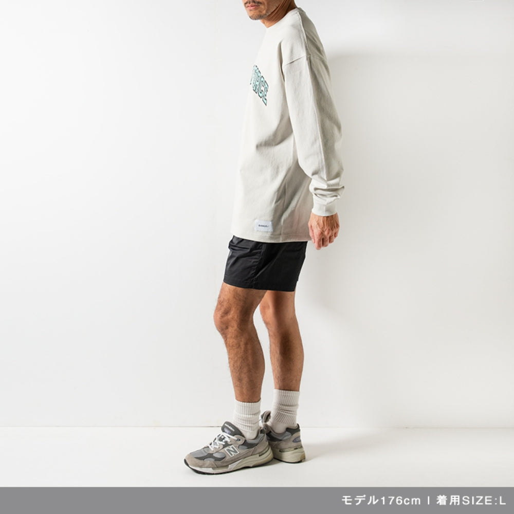 BANDEL バンデル ロンT POWER&FORCE ARCH LOGO L/S TEE LT034 GREY グレー