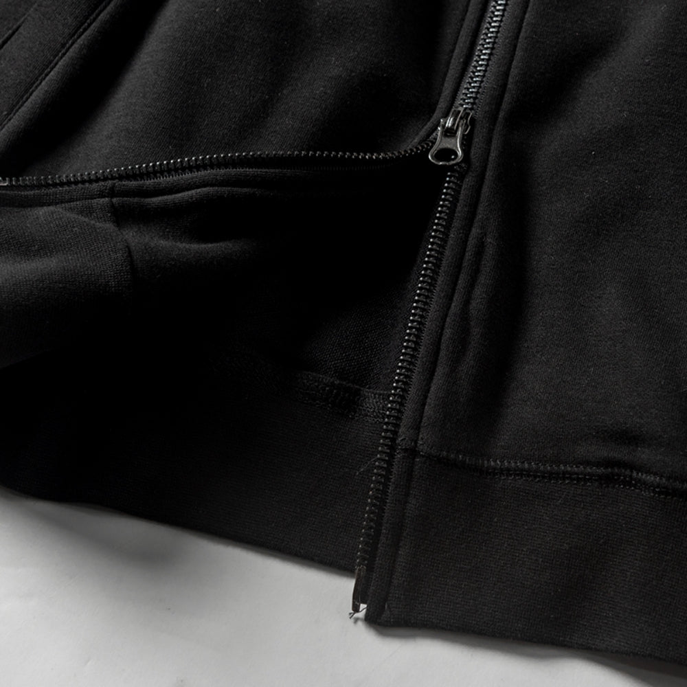 BANDEL バンデル ジップフーディー セットアップ VARIOUS LOGO ZIP HOODIE ZH006 BLACK ブラック