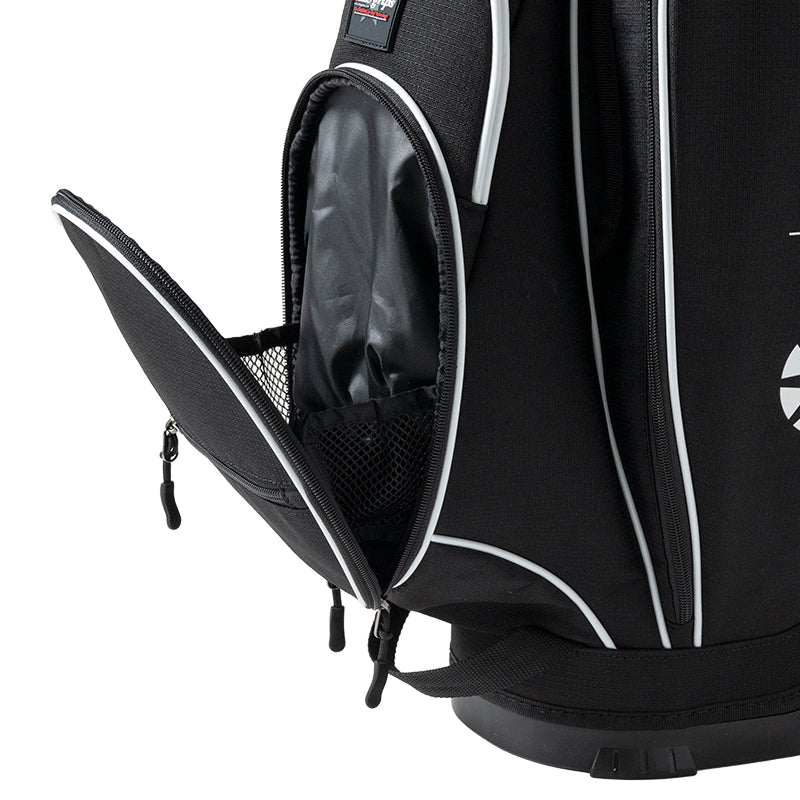 BANDEL × elitegrips D-Type 9.5inch キャディバッグ BGE-6SCB スタンド仕様 軽量 / BLACK