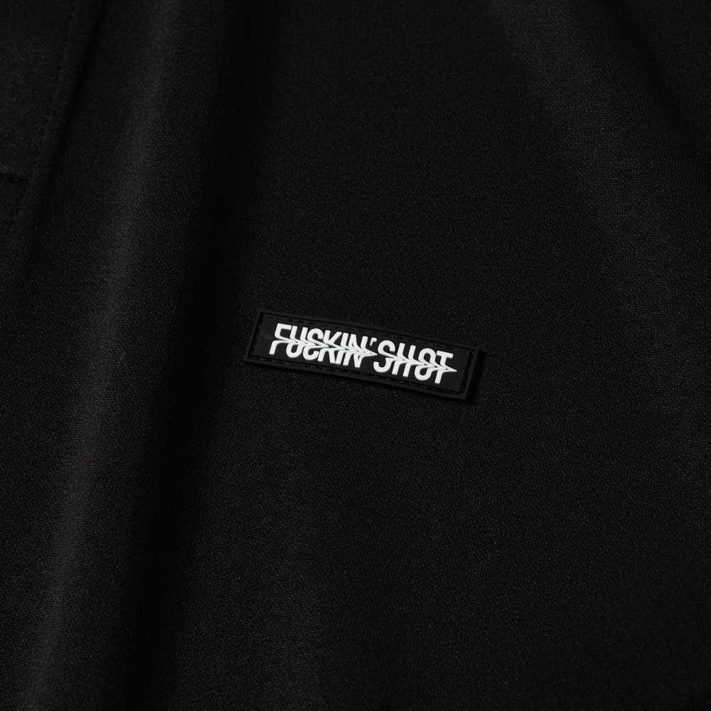 BANDEL GOLF バンデルゴルフ ポロシャツ FS VERTICAL LOGO SMOOTH POLO BG-FSSP001 BLACK ブラック