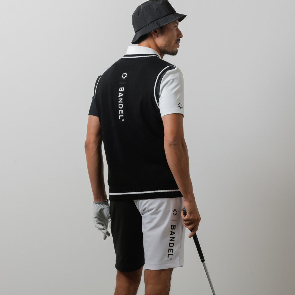 BANDEL GOLF バンデルゴルフ ベスト BASIC V NECK KNIT VEST BGI-3SBKV BLACK ブラック