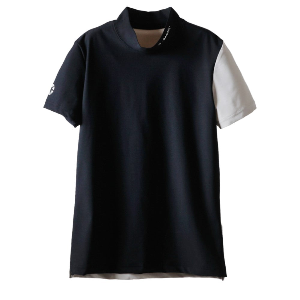 BANDEL GOLF バンデルゴルフ モックネック WOMENS BASIC COMBINATION BGI-W3SCMC BLACK GREY ブラック グレー