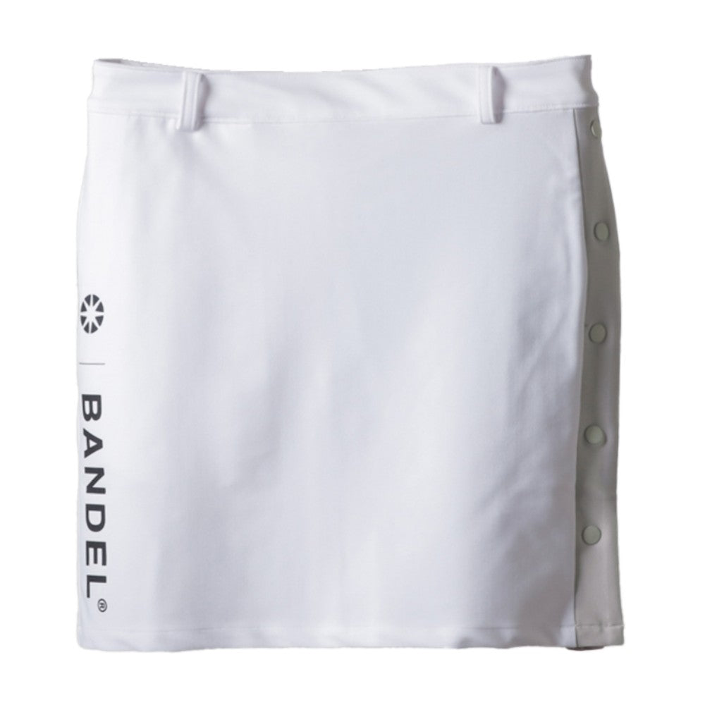 BANDEL GOLF バンデルゴルフ スカート WOMENS BASIC COMBINATIONSKIRT BGI-W3SCSK WHITE GREY ホワイト グレー