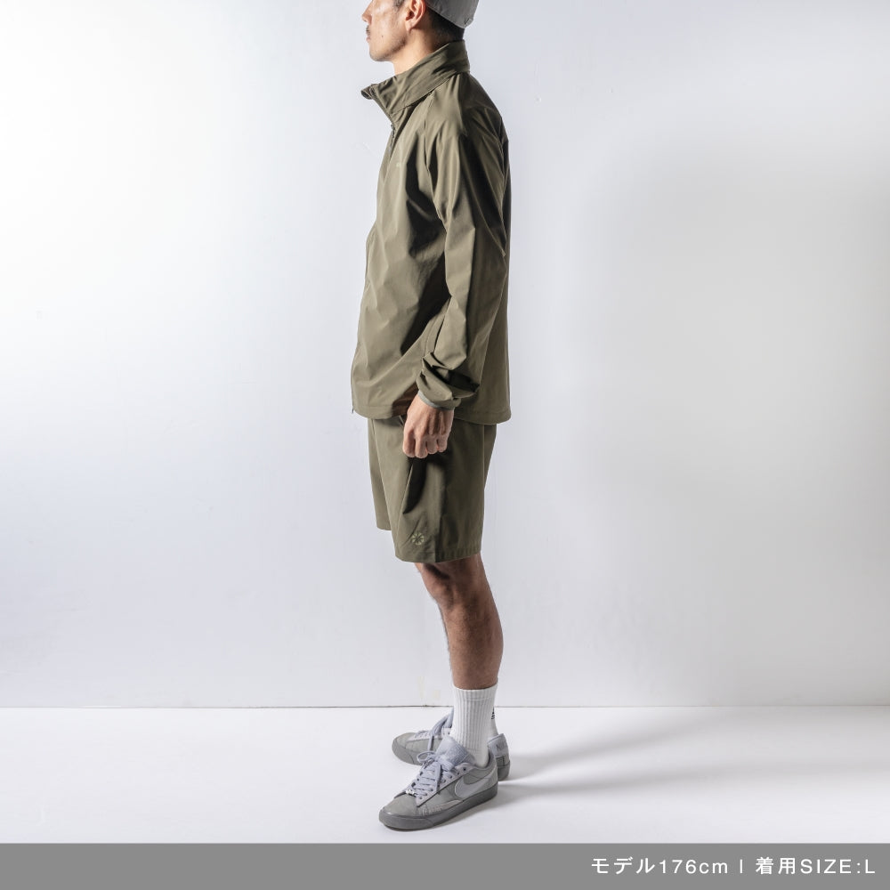 BANDEL バンデル ショートパンツ セットアップ WATER REPELLENT STRETCH SHORTS BNS-3SPSP KAHKI カーキ