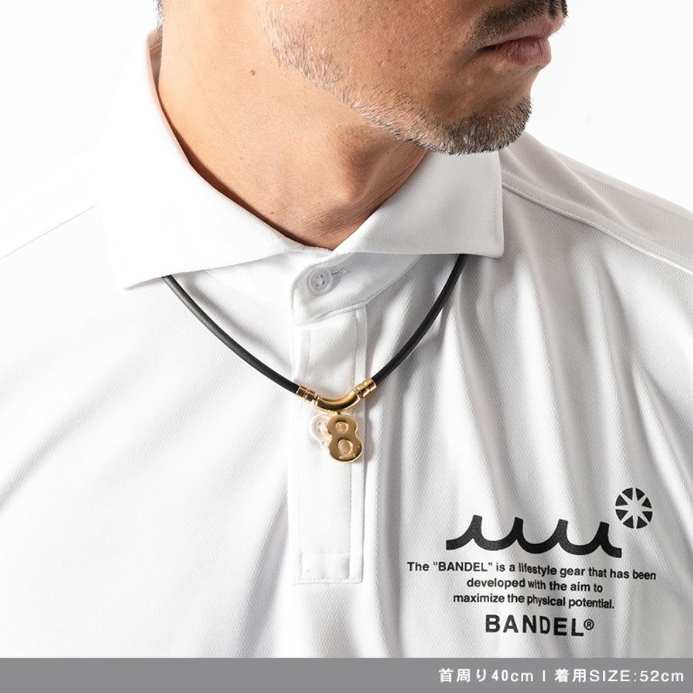 BANDEL muta バンデル ムータ ネックレス Healthcare Necklace Eight HLCNE-MT BLACK GOLD ブラック ゴールド