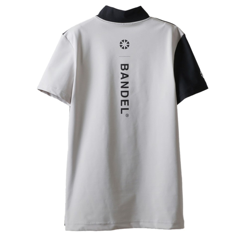 BANDEL GOLF バンデルゴルフ モックネック WOMENS BASIC COMBINATION BGI-W3SCMC BLACK GREY ブラック グレー
