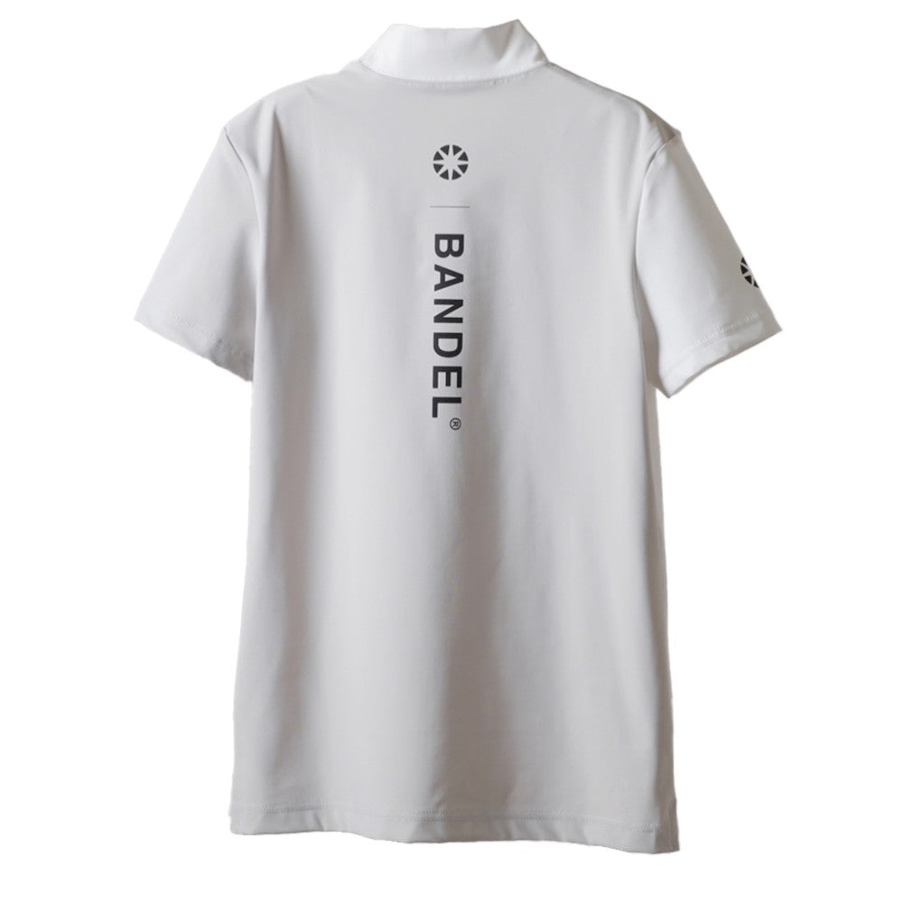 BANDEL GOLF バンデルゴルフ モックネック WOMENS BASIC COMBINATION BGI-W3SCMC WHITE GREY ホワイト グレー