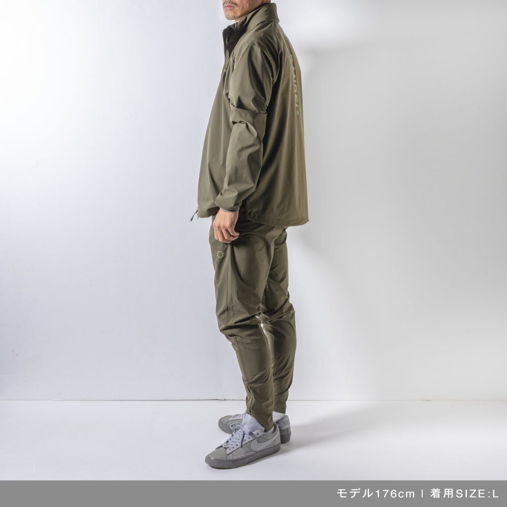BANDEL バンデル ロングパンツ WATER REPELLENT STRETCH TAPERED PANTS BNS-3SPLP KAHKI カーキ
