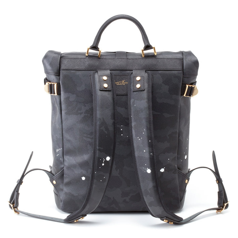 GENTIL BANDIT ジャンティバンティ ロールトップバックパック ブラックカモ GB1997-BP-BCM BLACKxCAMO