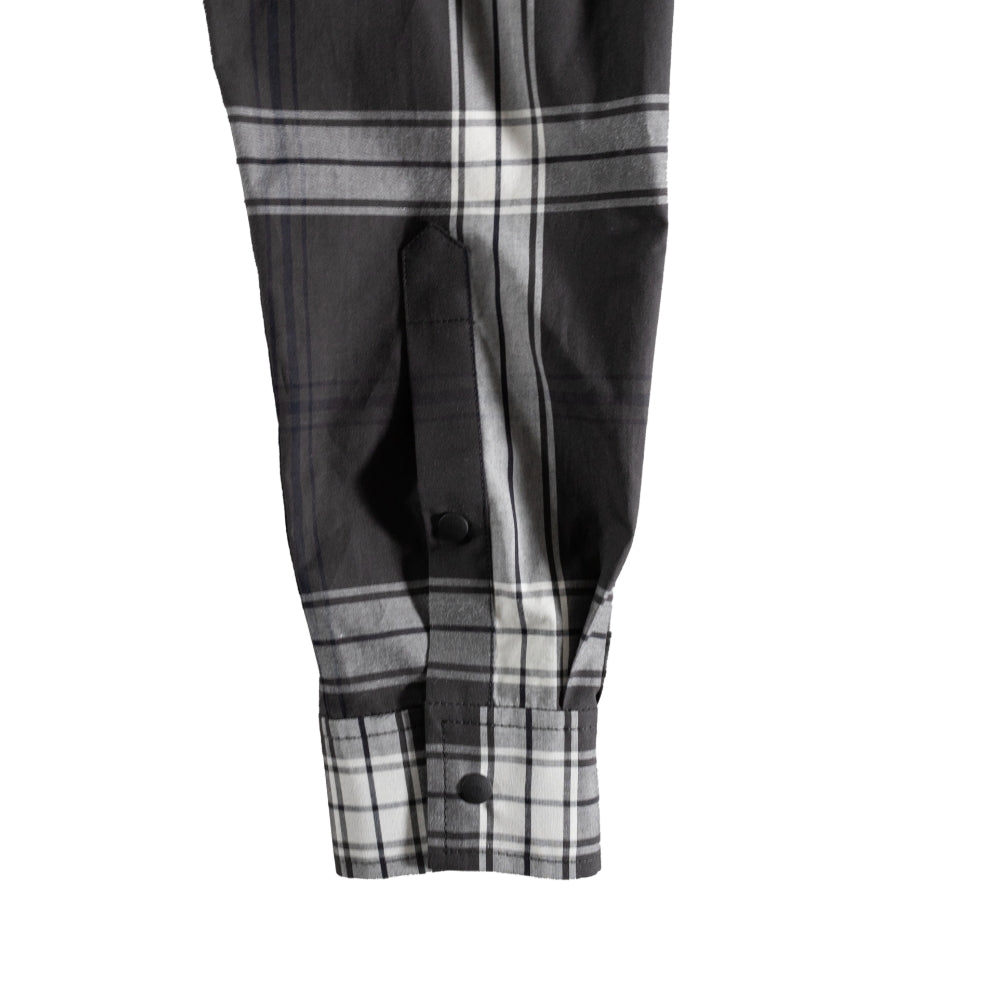 RESOUND CLOTHING リサウンド クロージング シャツジャケット CheckShirt JACKET RC27-SH-002 BLACK 【TRANSIT別注モデル】